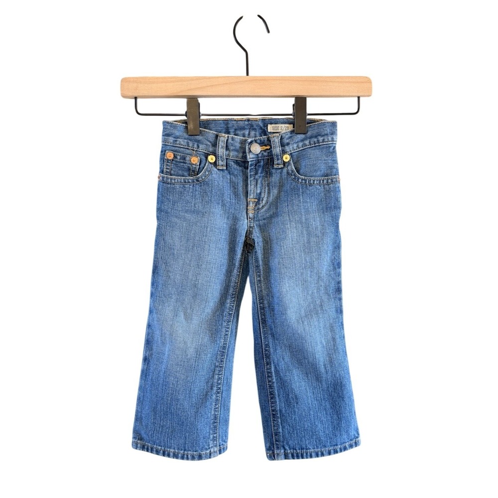 Polo Ralph Lauren Toddler Boys Hampton Straight Jeans Size 2T Medium Wash Denim